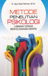 Image of Metode penelitian psikologi : langkah cerdas menyelesaikan skripsi