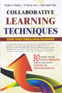 Image of Collaborative learning techniques = teknik-teknik pembelajaran kolaboratif