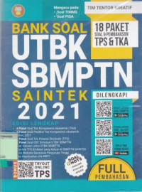 Bank Soal UTBK SBMPTN Saintek 2021