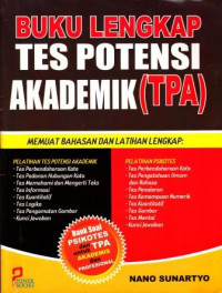 Image of Buku Lengkap Tes Potensi Akademik (TPA)