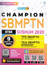Image of Champion SBMPTN UTBK Soshum 2020