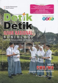 Image of Detik-Detik Ujian Nasional Sosiologi Tahun Pelajaran 2018/2019 untuk SMA/MA Peminatan IPS