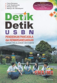 Image of Detik-Detik USBN Pendidikan Pancasila dan Kewarganegaraan Tahun Pelajaran 2017/2018 untuk SMA/MA