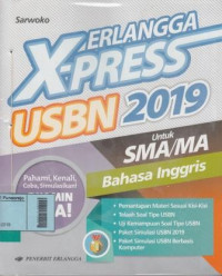 Erlangga X-Press UN SMA/MA 2019 Bahasa Inggris