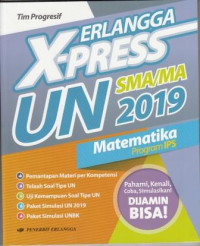 Image of Erlangga X-Press UN SMA/MA 2019 Matematika Program IPS