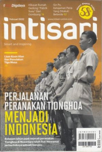 Image of intisari No.713, Perjalanan Peranakan Tionghoa