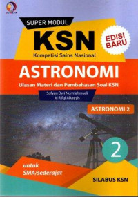 Image of Super Modul KSN SMA Astronomi Jilid 2