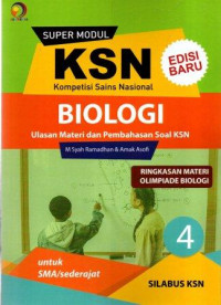 Image of Super Modul KSN SMA Ringkasan Materi Olimpiade Biologi