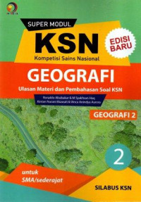 Image of Super Modul KSN SMA Geografi Jilid 2