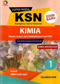 Image of Super Modul KSN SMA Kimia Anorganik