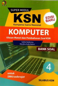 Image of Super Modul KSN SMA Bank Soal Komputer