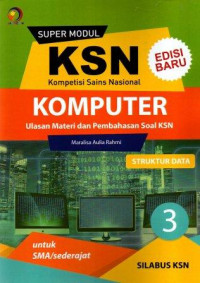 Image of Super Modul KSN SMA Komputer Struktur Data