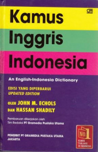 Kamus Indonesia Inggris = An Indonesian-English dictionary