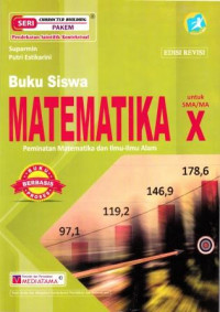 Image of Matematika Peminatan Matematika dan Ilmu-Ilmu Alam untuk SMA/MA Kelas X Kurikulum 2013 Edisi Revisi