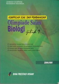Image of Kumpulan Soal dan Pembahasan Olimpiade Sains Biologi Jilid 1