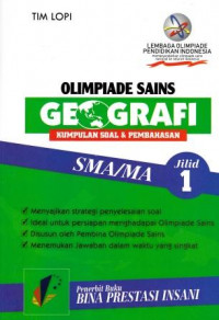 Image of Kumpulan Soal dan Pembahasan Olimpiade Sains Geografi Jilid 1