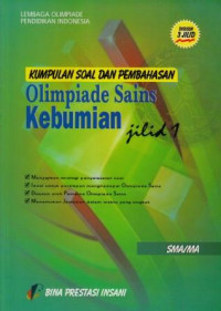 Kumpulan Soal dan Pembahasan Olimpiade Sains Kebumian Jilid 1