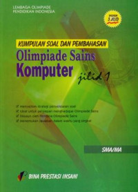 Image of Kumpulan Soal dan Pembahasan Olimpiade Sains Komputer Jilid 1
