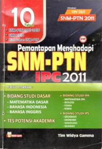 Image of Pemantapan Menghadapi SNM-PTN IPC 2011