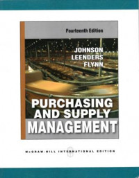 Image of Purchasing And Supply Management