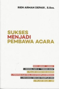 Sukses Menjadi Pembawa Acara