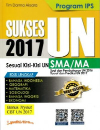 Sukses UN 2017 SMA/MA Program IPS