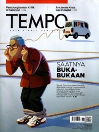 Image of Tempo, Satnya Buka- Bukaan