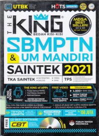 Image of The King Bedah Kisi-Kisi SBMPTN & UM Mandiri SAINTEK 2021