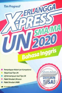 Image of Erlangga X-Press UN SMA/MA 2020 Bahasa Inggris
