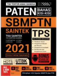 Image of Paten Bahas Kisi-Kisi SBMPTN SAINTEK 2021