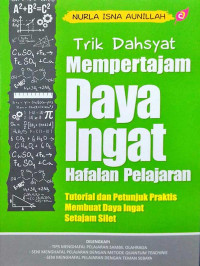 Image of Trik Dahsyat Mempertajam Daya Ingat Hafalan Pelajaran