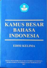 Image of Kamus Besar Bahasa Indonesia Edisi Kelima
