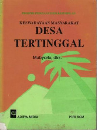 Image of Keswadayaan masyarakat desa tertinggal