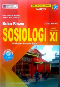 Image of Buku Siswa Sosiologi untuk SMA/MA XI Peminatan Ilmu-Ilmu Sosial Edisi Revisi