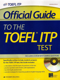Image of Official Guide To The TOEFL ITP Test