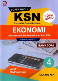 Super Modul KSN SMA Bank Soal Ekonomi