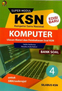 Super Modul KSN SMA Bank Soal Komputer