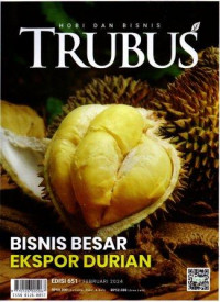 Trubus Bisnis Besar Ekspor Durian